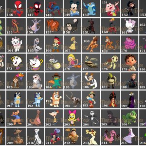 Personalized All Disney Characters Varsity Name Shirt, Disney Trip Shirt, Mom Daughter Tee, Spiderman Sweatshirt, Matching Tees,Princess Tee image 4