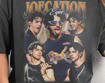 Vintage Jonas Brothers Tank Top, Joecation Eyes Shirt, Joe Jonas Shirt, Jonas Brother Merch, Retro Jonas Brothers Tour Tee, Jonas Retro 90&#39;s