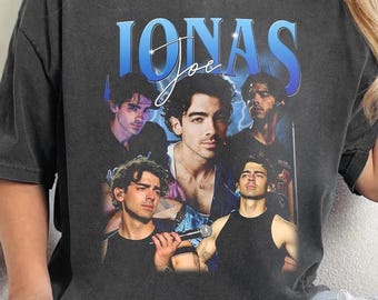 Vintage Jonas Brothers Shirt, Joe Jonas Merch, Retro Jonas Brothers Tour Shirt, Jonas Retro 90&#39;s Sweater, Jonas Brother Unisex T-shirt
