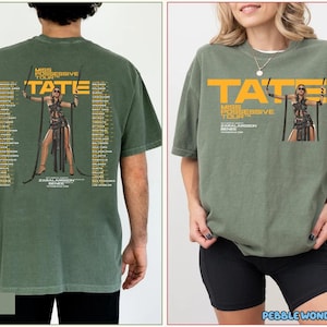 Comfort Colors Tate McRae Concert Shirt, Tate McRae Miss Possessive Tour 2025 Shirt, Tate McRae Merch, Tate McRae Shirt,Tate Mcrae Fan Shirt