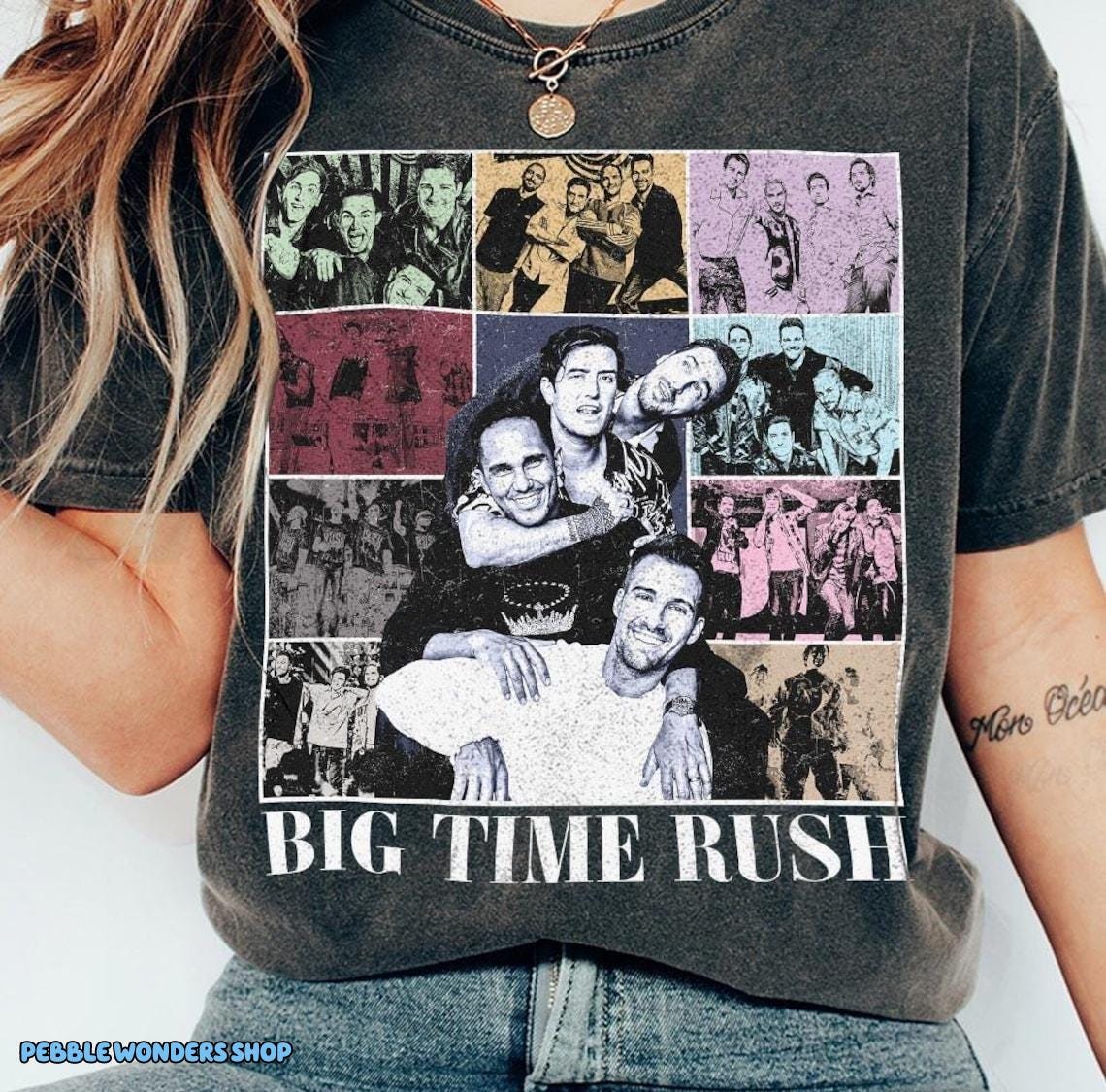 Big Time Rush Tour Shirt, Big Time Rush Merch, Big Time Rush In Real Life Tour 2025 Shirt, Big Time Rush Concert Shirt, Big Time Rush Tee