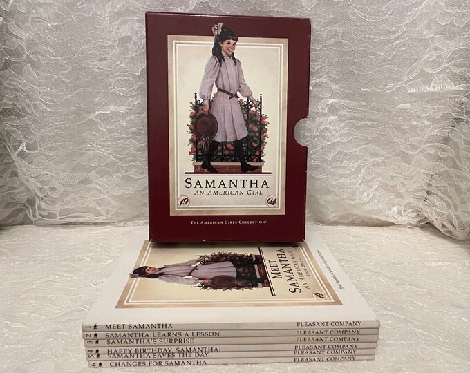 AMERICAN GIRL Book Set, SAMANTHA, Pleasant Company, Six (6) Book Boxed ...