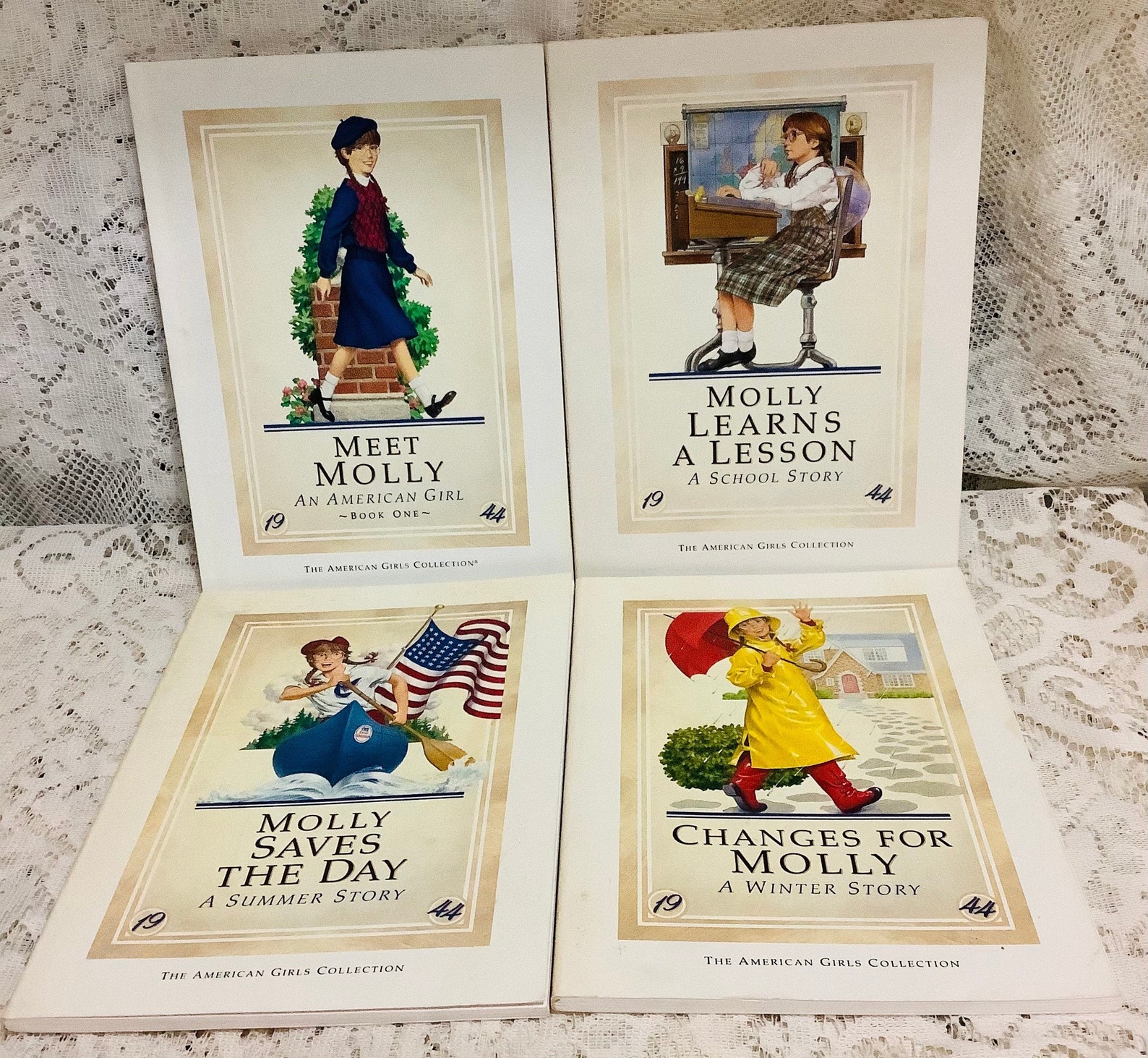 MOLLY The American Girl Book Collection 1944 Era First Etsy