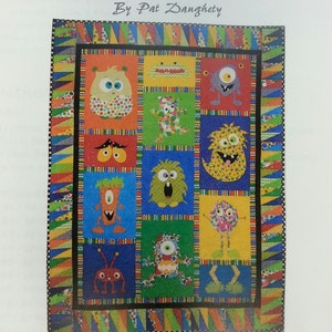 Mini Monster Quilt Pattern image 3