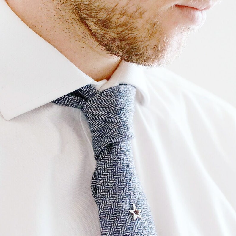 Geometric Star Tie Pin Graduation gift for him image 10