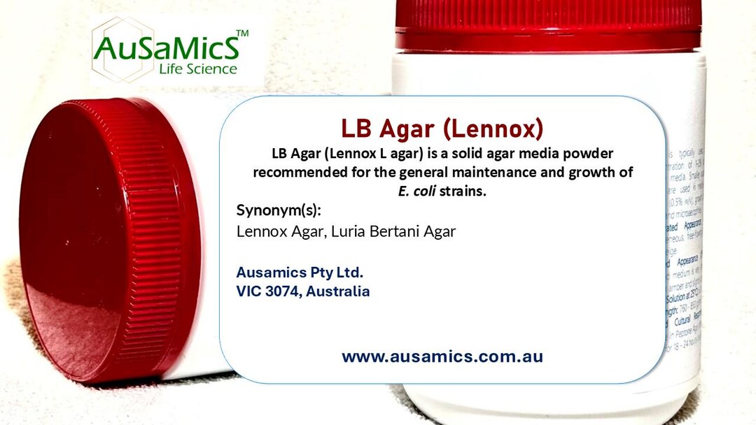 LB Agar Lennox – Nutrient-rich Medium for E. Coli & Bacterial Culture ...