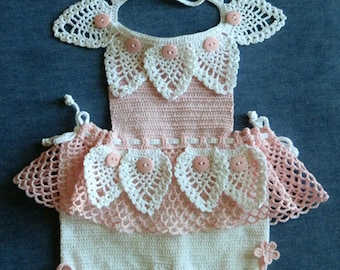 Baby Girl Crochet Halter Top w/ Matching Capris  PDF Pattern 3-6mo