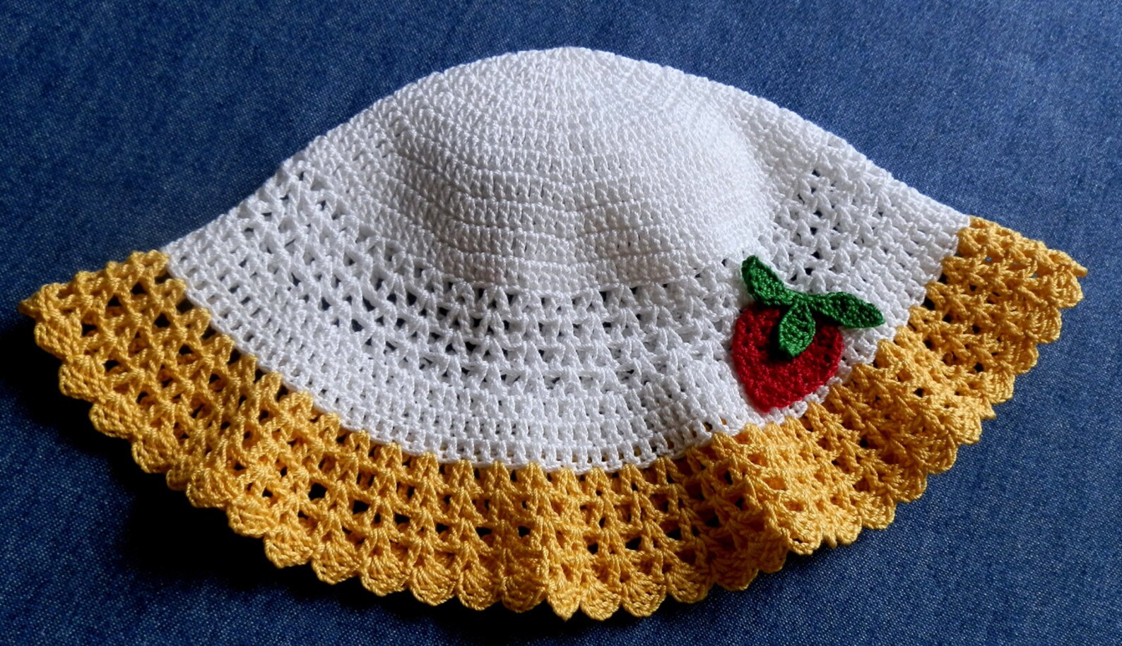 Baby Girl Sun Dress and Hat Crochet Pattern PDF 18 to 24 Mo Etsy