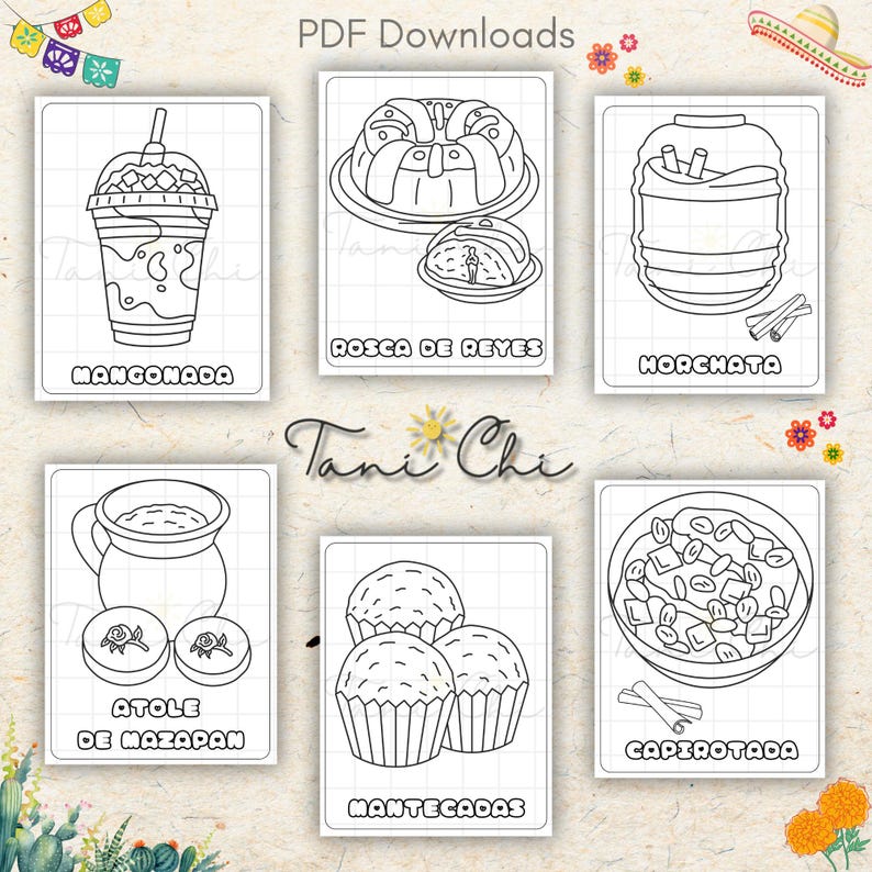 Bold and Easy Coloring Pages Mexican - Il 794xN.6249066784 Fr89