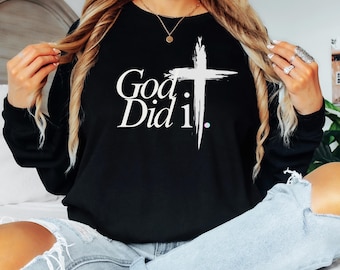 God Did It T-Shirt | Christian Testimony Apparel