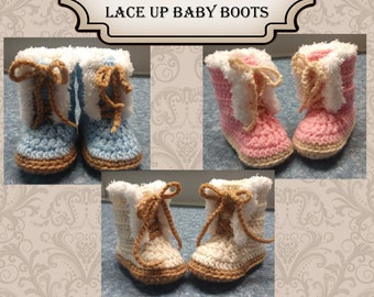 fuzzy baby booties