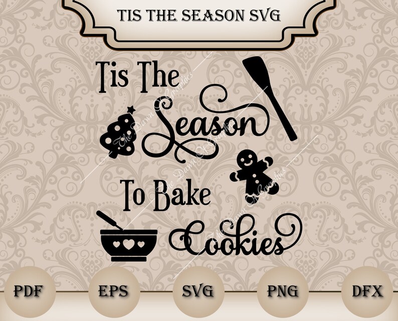 Christmas Cookie Baking SVG Pot Holder Svg Funny Quotes Svg | Etsy
