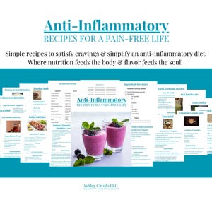 Anti-inflammatory recipes, Anti-inflammatory diet, Autoimmune Disease, Reduce Inflammation, Meal Plan, Healthy Eating