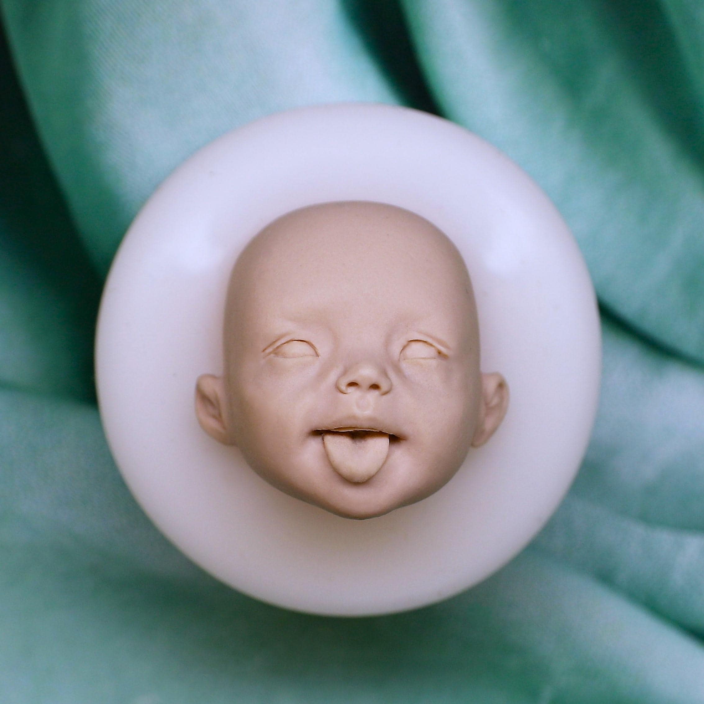 Mocking Baby Face High-quality Silicone Mold No.82 - Etsy, image size:2267x2267