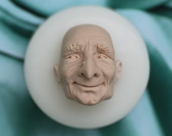 Forma na Twarz Czarownicy wykonana z wysokiej jakości silikonu nr 030