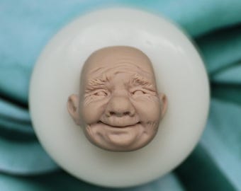 Stara twarz wysokiej jakości forma silikonowa nr 038