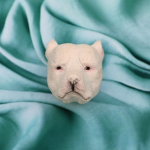 High-Quality Dog Face Silicone Mould for DIY Crafting
