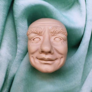 Molde de silicone de alta qualidade Old Face nº 145
