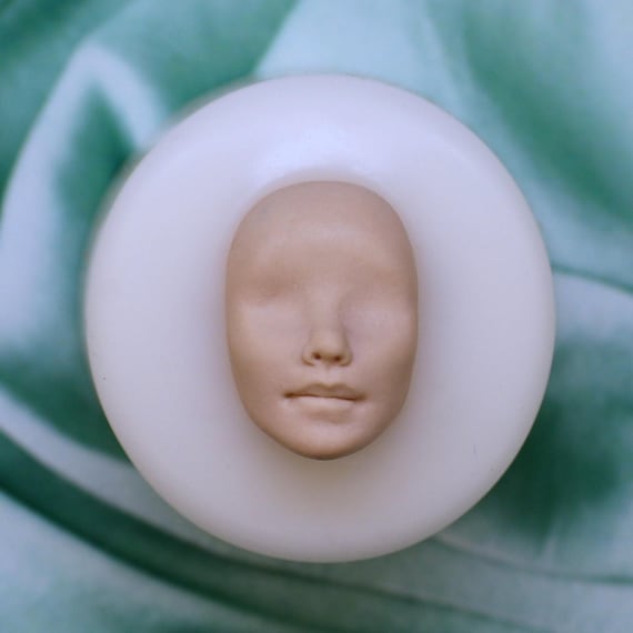 Female Face Mold made of High-Quality Silicone No.108