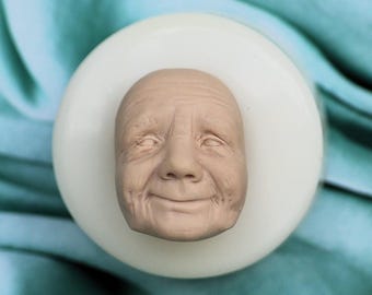 Forma silikonowa wysokiej jakości Old Face nr 026