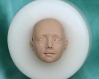 Molde de rostro femenino de silicona de alta calidad n.º 16
