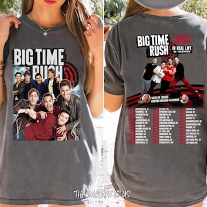 Big Time Rush In Real Life Tour 2025 Shirt, Big Time Rush 2025 Concert Shirt, Big Time Rush Shirt, Big Time Rush T-Shirt,Big Time Rush Merch