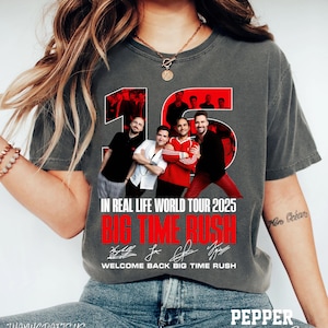 Big Time Rush Shirt, In Real Life Tour 2025, Big Time Rush 2025 Concert Shirt, Big Time Rush Tee, Big Time Rush T-Shirt, Big Time Rush Merch