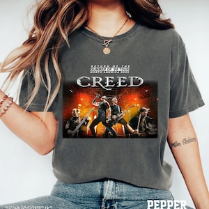 Summer of ’99 Tour Shirt, Creed Band 2025 Tour, Creed Band Fan Shirt, Creed 2025 Concert Merch, Rock Band Creed Graphic Shirt, Creed Shirt