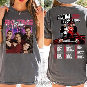 Big Time Rush Tour 2025 In Real Life Shirt, Big Time Rush 2025 Concert Shirt, Big Time Rush Shirt, Big Time Rush T-Shirt,Big Time Rush Merch