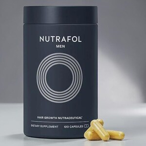Nutrafol Men Hair Growth Vitamins – 120 Capsules Hair Loss Treatment for Men