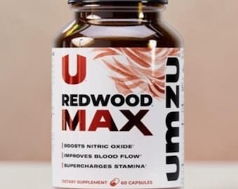 UMZU Redwood Blood Flow Nitric Oxide Supplement for Men and Women   -180 Capsule
