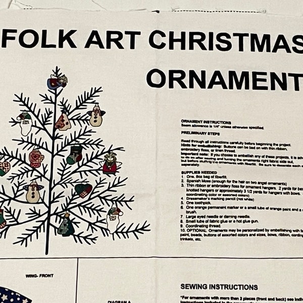 Folk Art Christmas - Etsy