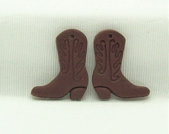 Western Cowboy Boot Components - Looks Like Real Leather.