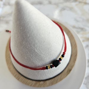 Pulso amuleto de azabache ajustable-Adjustable amulet bracelet