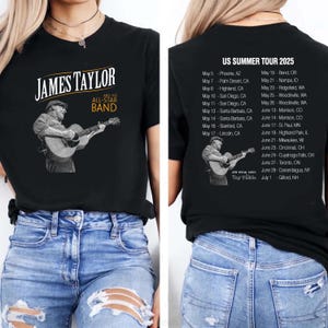 James Taylor Tour シャツ '83 Vintage James Taylor Summer Tour '83 Sleeveless T-shirt - Etsy