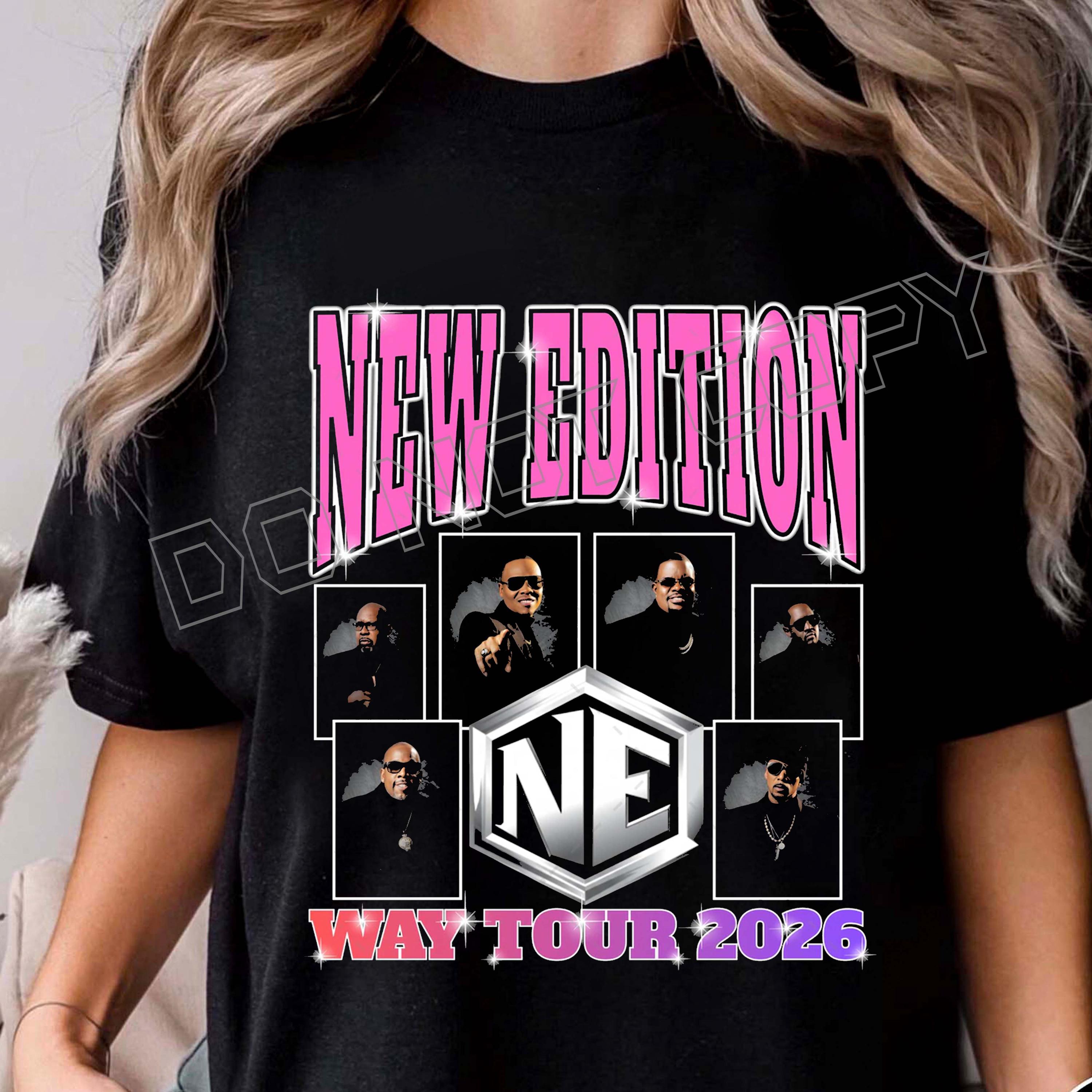 The New Edition Way Tour 2026 Unisex T-shirt - Etsy Canada