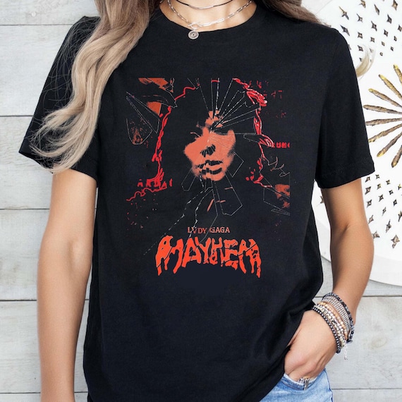 ミュージシャン Lady Gaga The MAYHEM Ball T-Shirt Lady Gaga Mayhem Shirt, Lady Gaga the Mayhem Ball Tour 2025 Shirt