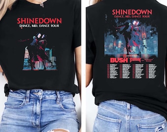 Shinedown Dance Kid Dance Tour Shirt, Shinedown Band Logo Shirt, Shinedown Fan Gift, Shinedown Merch, Graphic Shinedown Rock Band Tee
