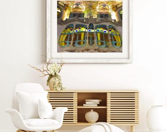 Casa Batllo Photo Print: Gaudi Architecture, Barcelona Wall Art