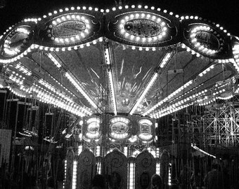 Coney Island Carousel 16 X 20 Photo Print /Home Decor/ Wall Decor/ Affordable Fine Art