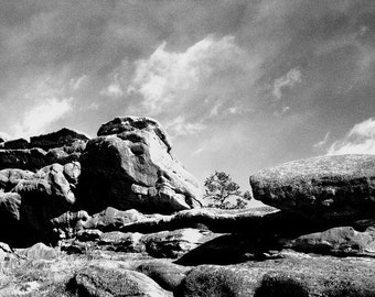 Red Rocks - Denver, Colorado 12 X 12 Photo Print mounted on to canvas