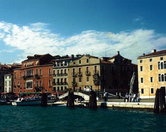 Venice, Italy  - Grand Canal 16 X 20 Photo Print / Affordable Home Decor