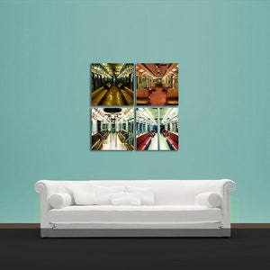 Choose Any (4) Images from the shop - 12&quot; X 12 &quot;  Art Photo Prints on to 1 1/2&quot; Gallery Wrapped Canvas - Affordable Home Decor/ Wall Decor