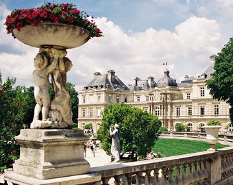 Luxembourg Garden, Paris Photo Print: Affordable Wall Decor (8x10)