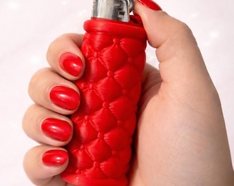 3D Printed Lighter Case | Custom Bike Sleeve | Unique Designs | Skull, Flame, Alien | Cool Gift Idea