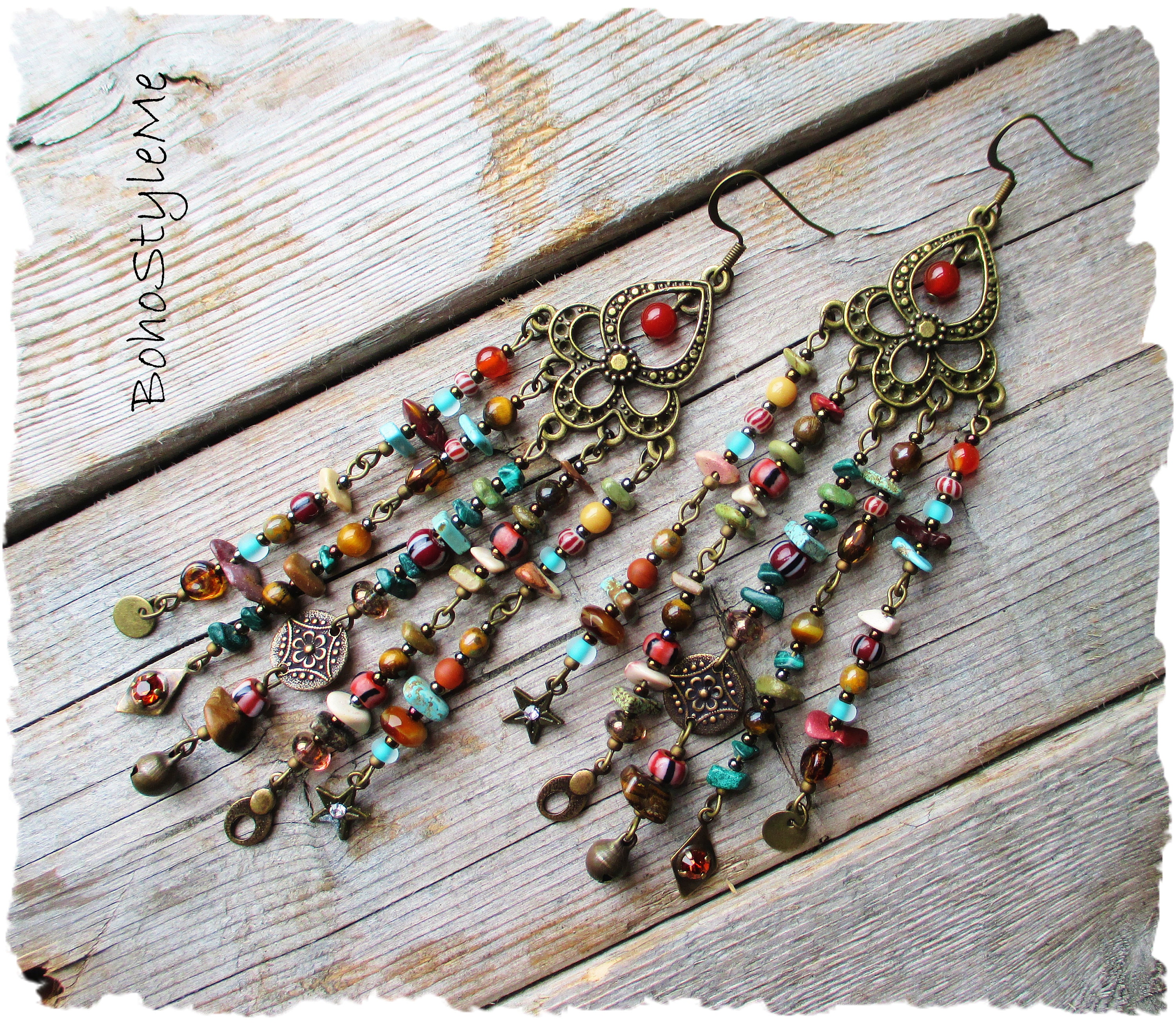 Gorgeous and Easy DIY Upcycled Tassel Earrings 