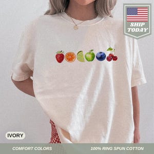 Comfort Colors® Fruktig Y2K-tröja Subtil Pride-t-shirt Lesbisk Subtil Bisexuell Gåva För Trans Pride Merch Pride Month-tröja Unisexkläder