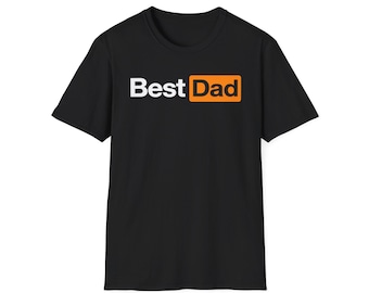 Pappa-T-shirt | Pappa-logotyp, faderskapströja, fars dag-present