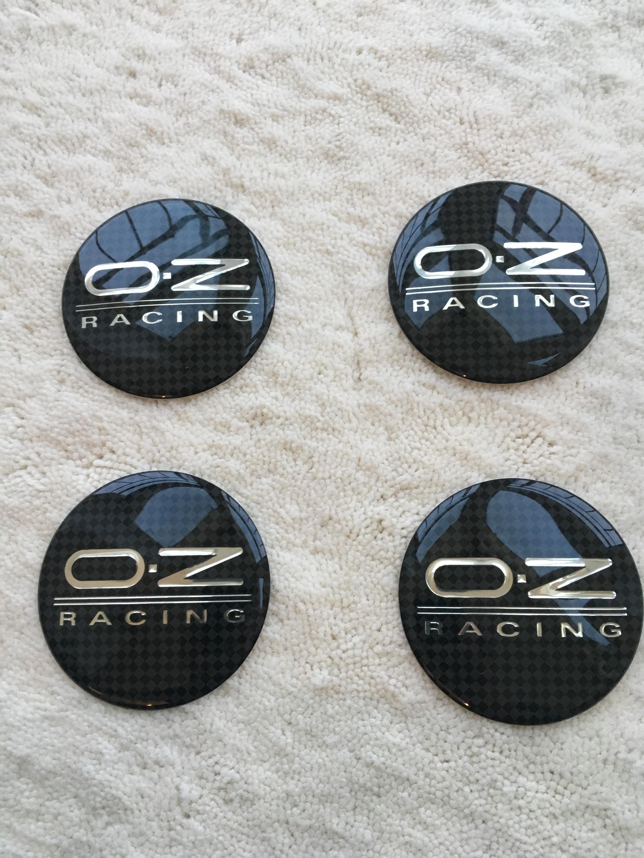 4 Pièces Voiture Cache Moyeux Autocollant Pour OZ O.Z 56MM