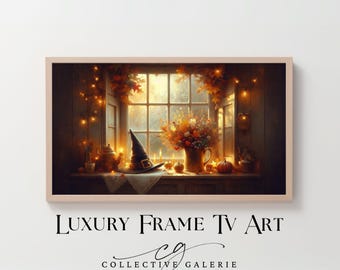 Witchy Fall Frame TV Art: Moody Decor (Digital Download)
